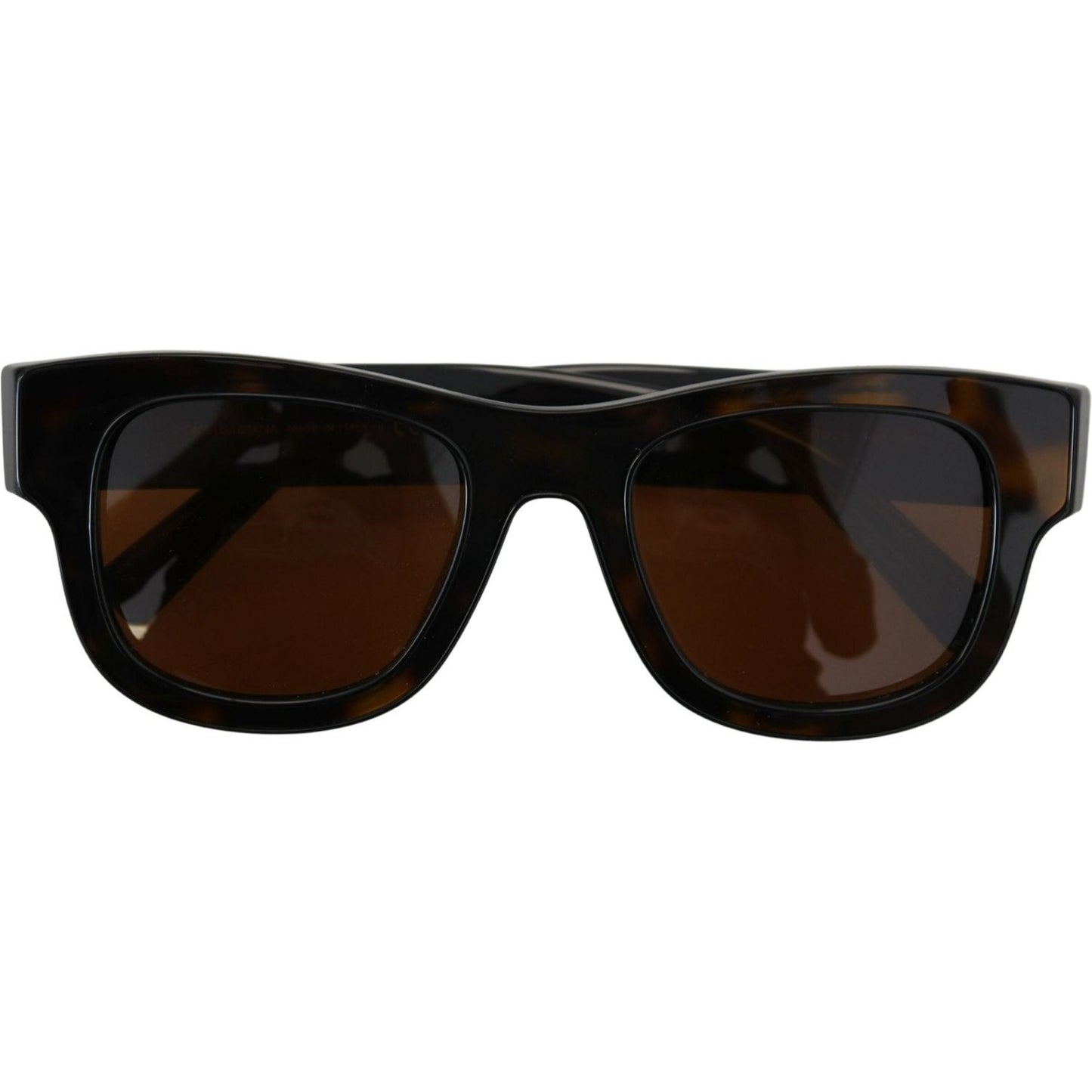 Dolce & Gabbana Chic Brown Acetate Sunglasses Dolce & Gabbana Black