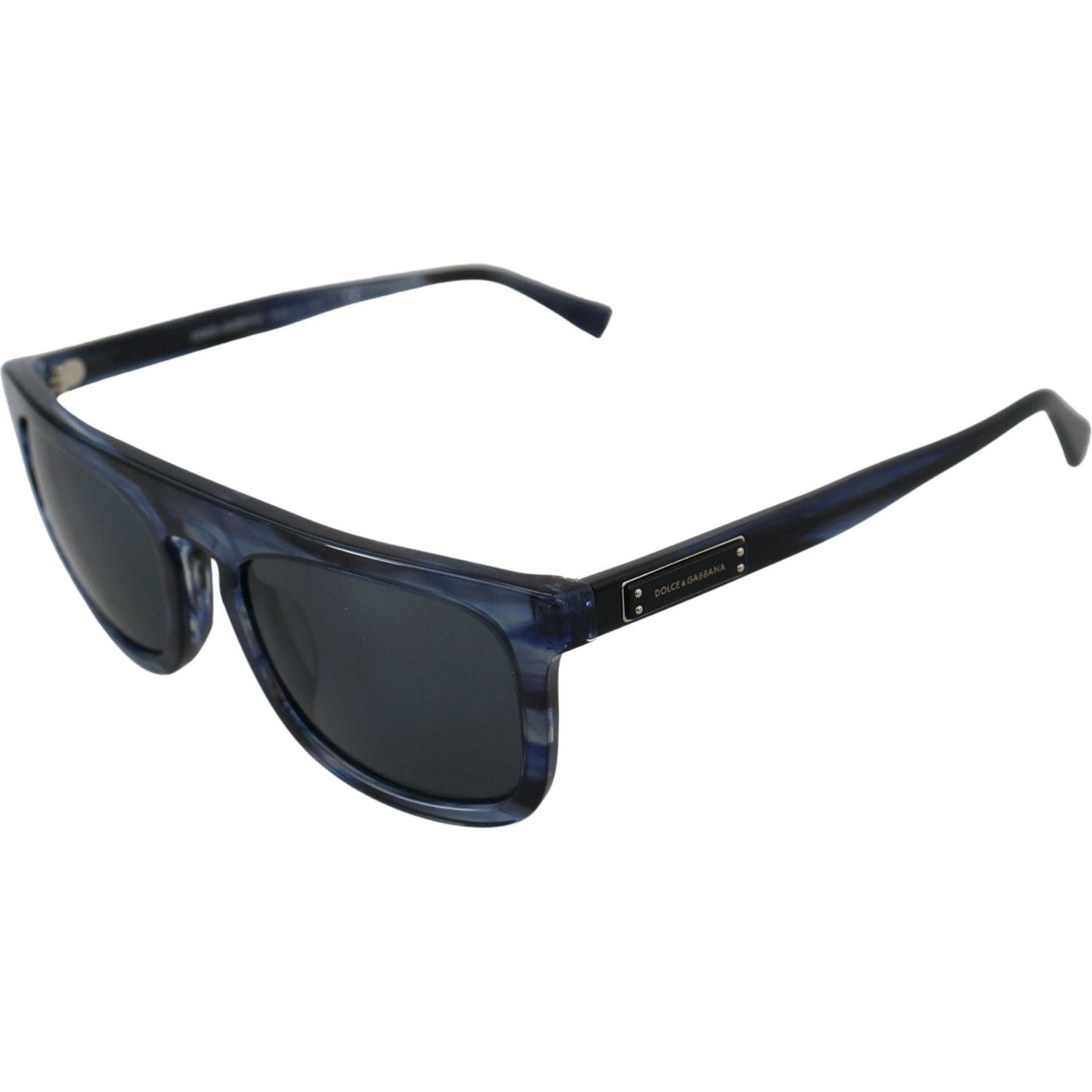 Dolce & Gabbana Elegant Blue Acetate Sunglasses Dolce & Gabbana Dark Slate Gray