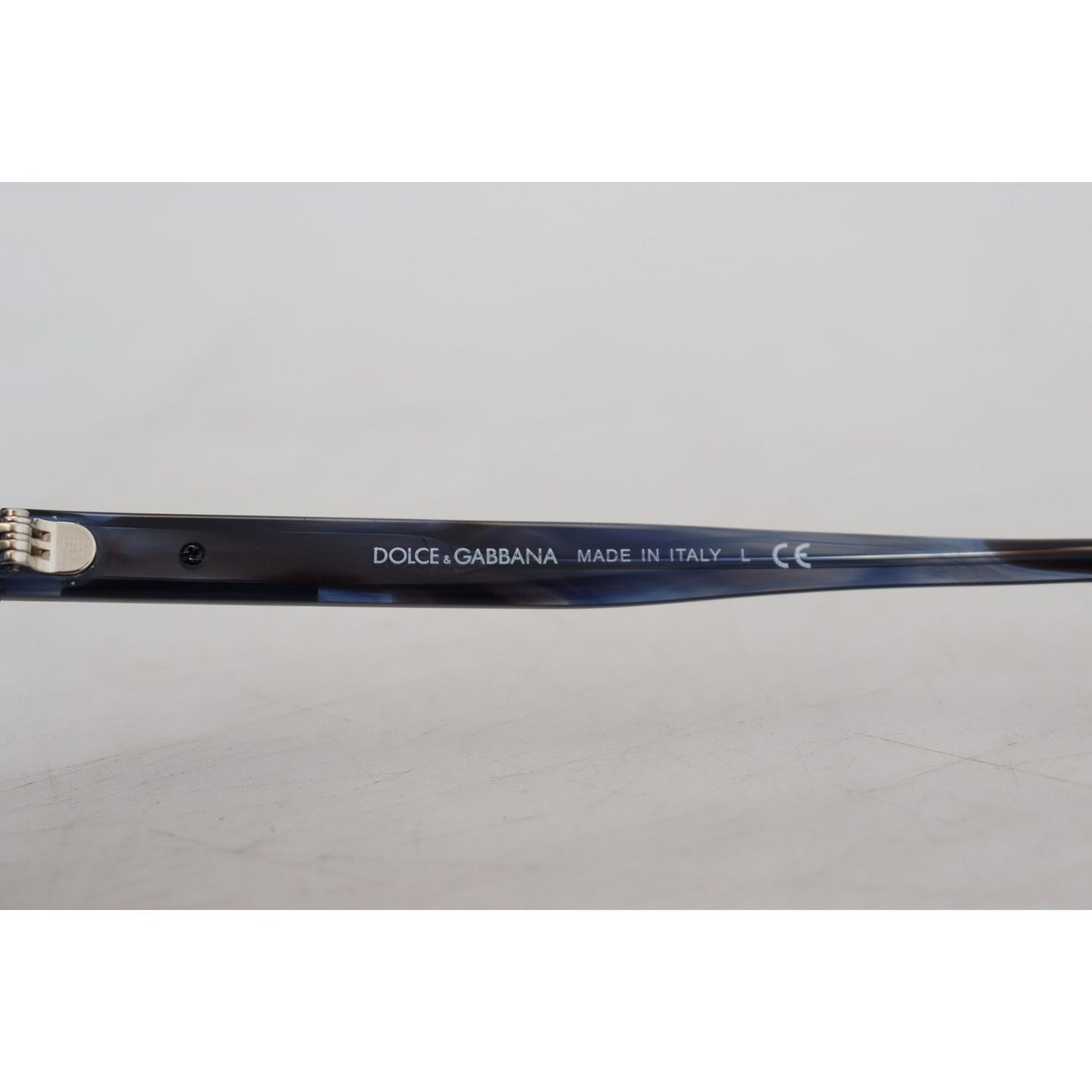Dolce & Gabbana Elegant Blue Acetate Sunglasses Dolce & Gabbana Gray