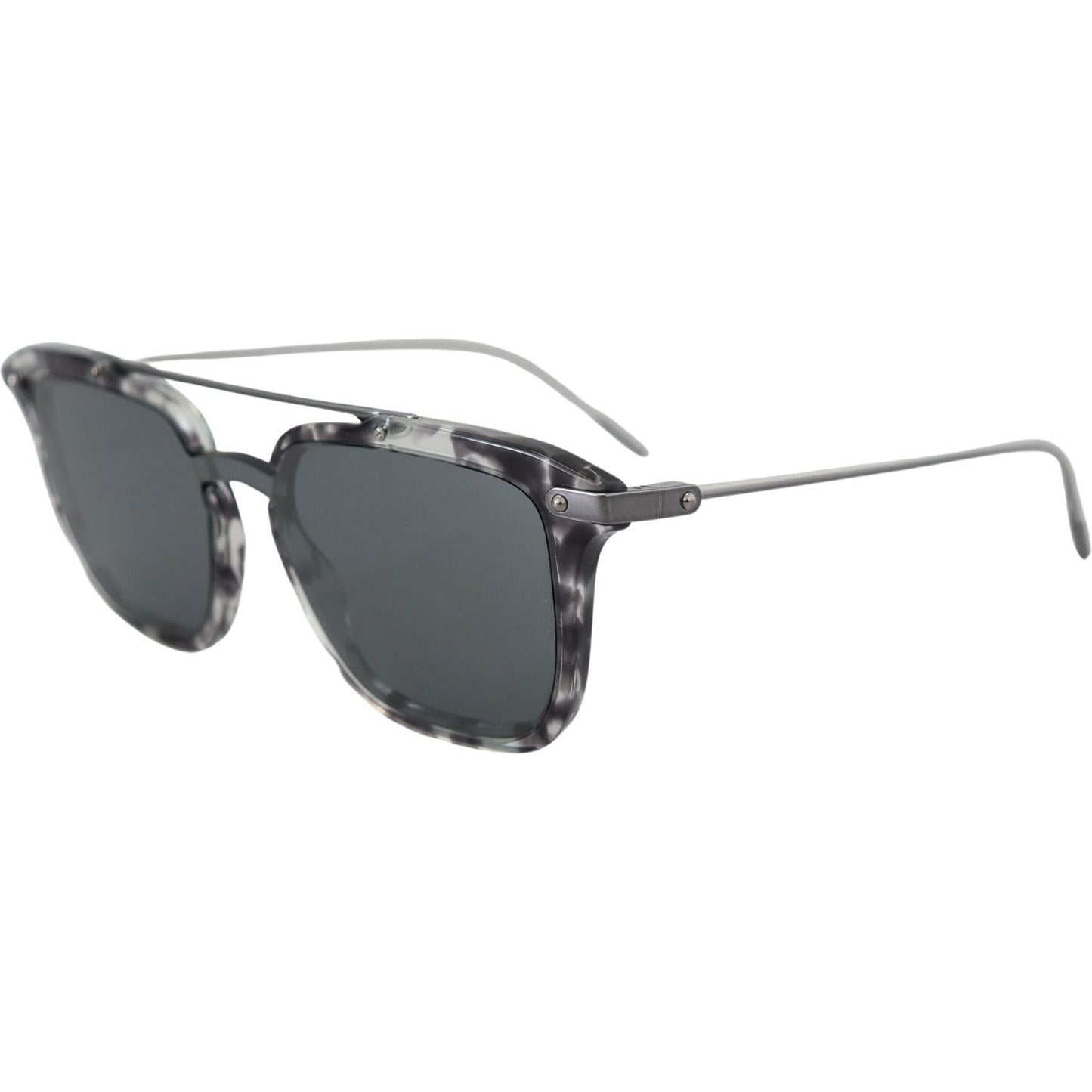 Dolce & Gabbana Stunning Grey Acetate Sunglasses Dolce & Gabbana Dim Gray