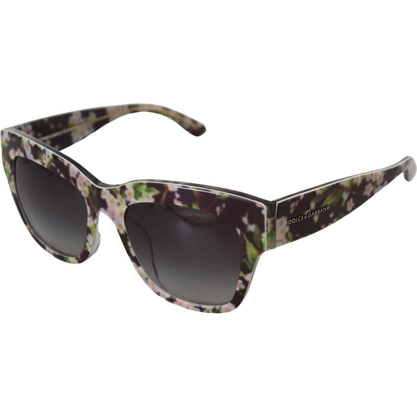 Dolce & Gabbana Elegant Black Multicolor Gradient Sunglasses Dolce & Gabbana Dark Slate Gray