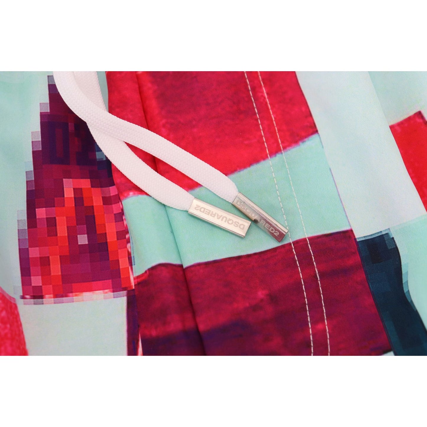 Dsquared² Multicolor Printed Swim Shorts Boxer Dsquared² Brown