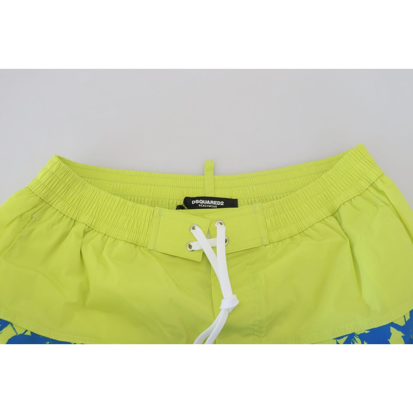 Dsquared² Exquisite Blue Green Swim Shorts Boxer Dsquared² Dark Khaki