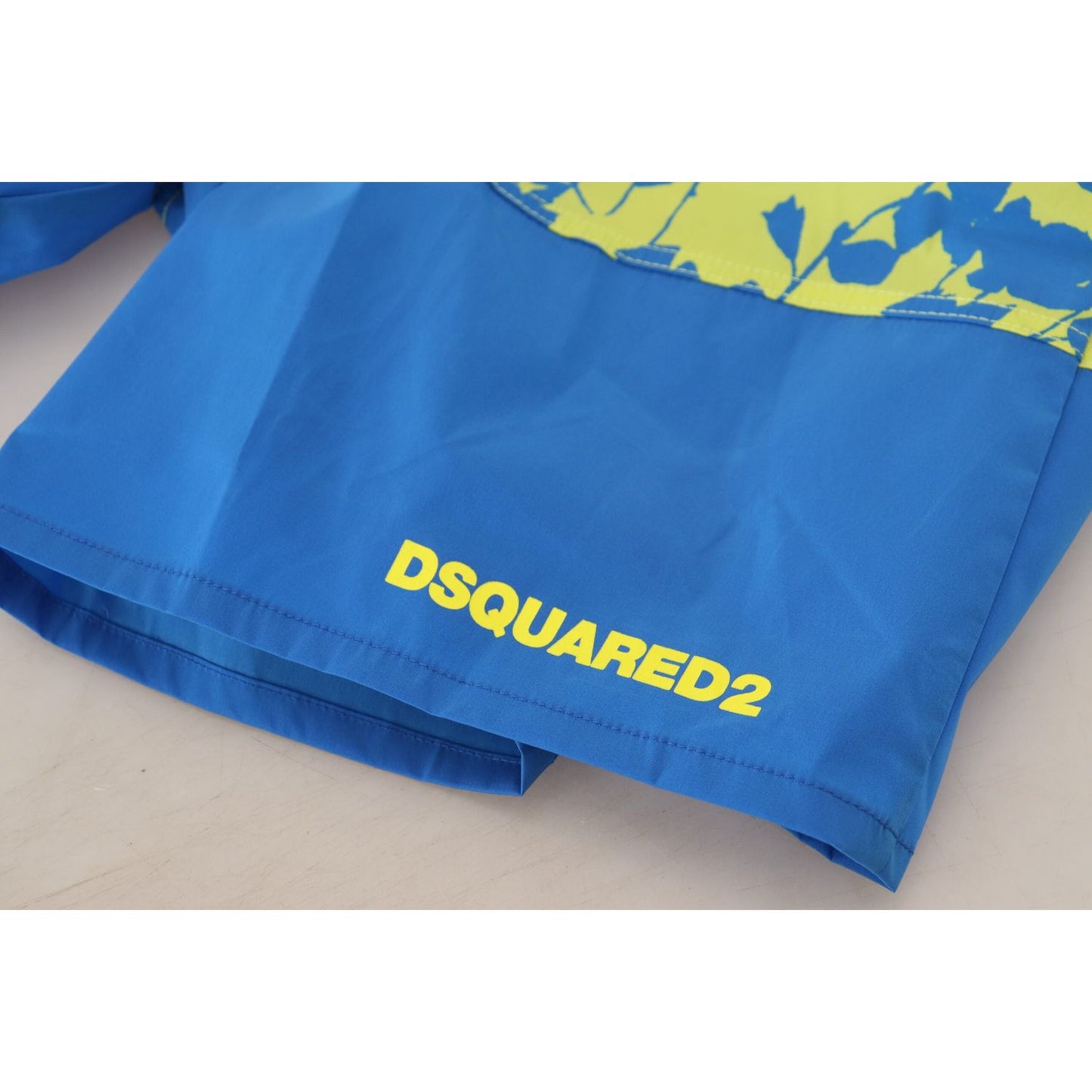 Dsquared² Exquisite Blue Green Swim Shorts Boxer Dsquared² Steel Blue