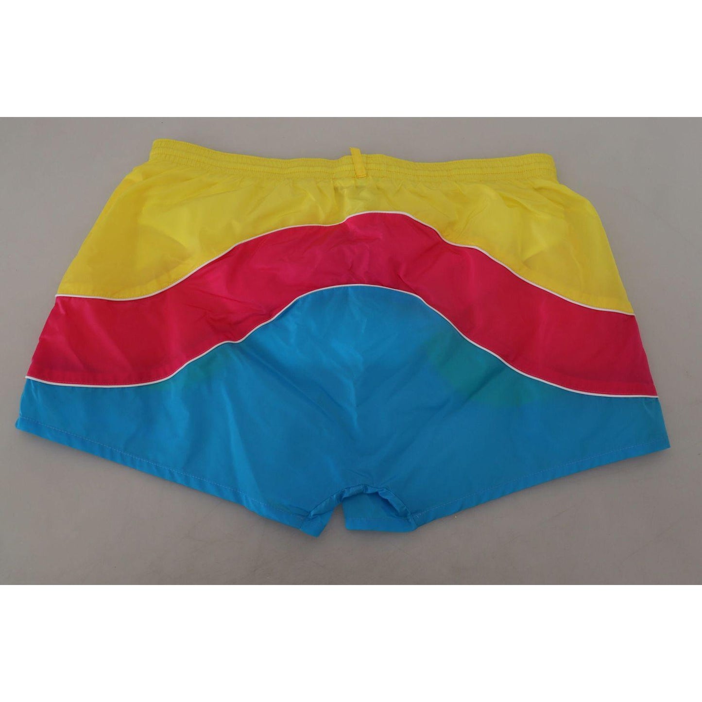 Dsquared² Exclusive Multicolor Swim Shorts Boxer Dsquared² Rosy Brown