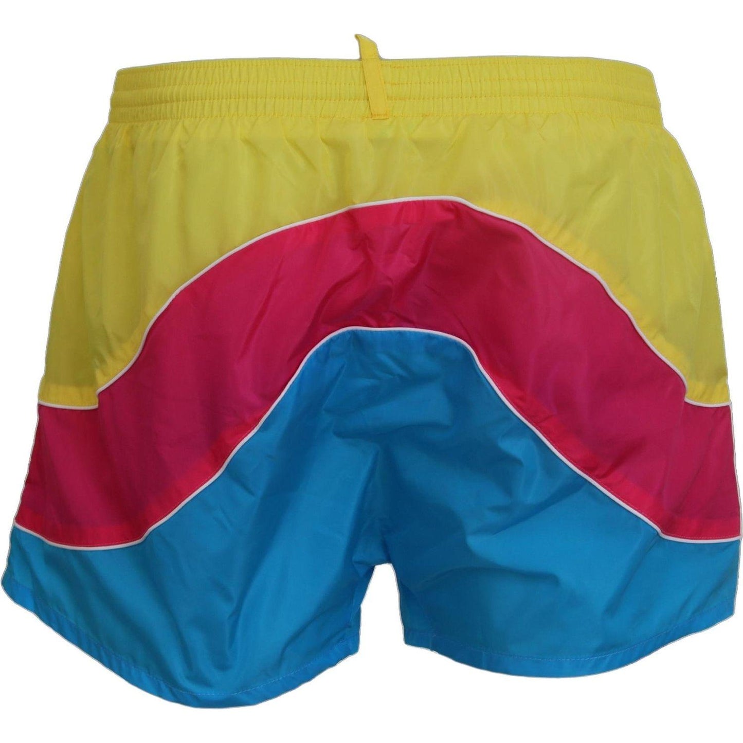 Dsquared² Exclusive Multicolor Swim Shorts Boxer Dsquared² Dark Khaki