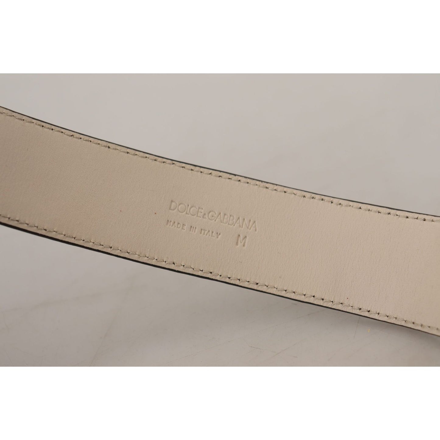 Dolce & Gabbana Elegant Black Leather Gold Detail Bracelet Bracelet Dolce & Gabbana Dark Gray