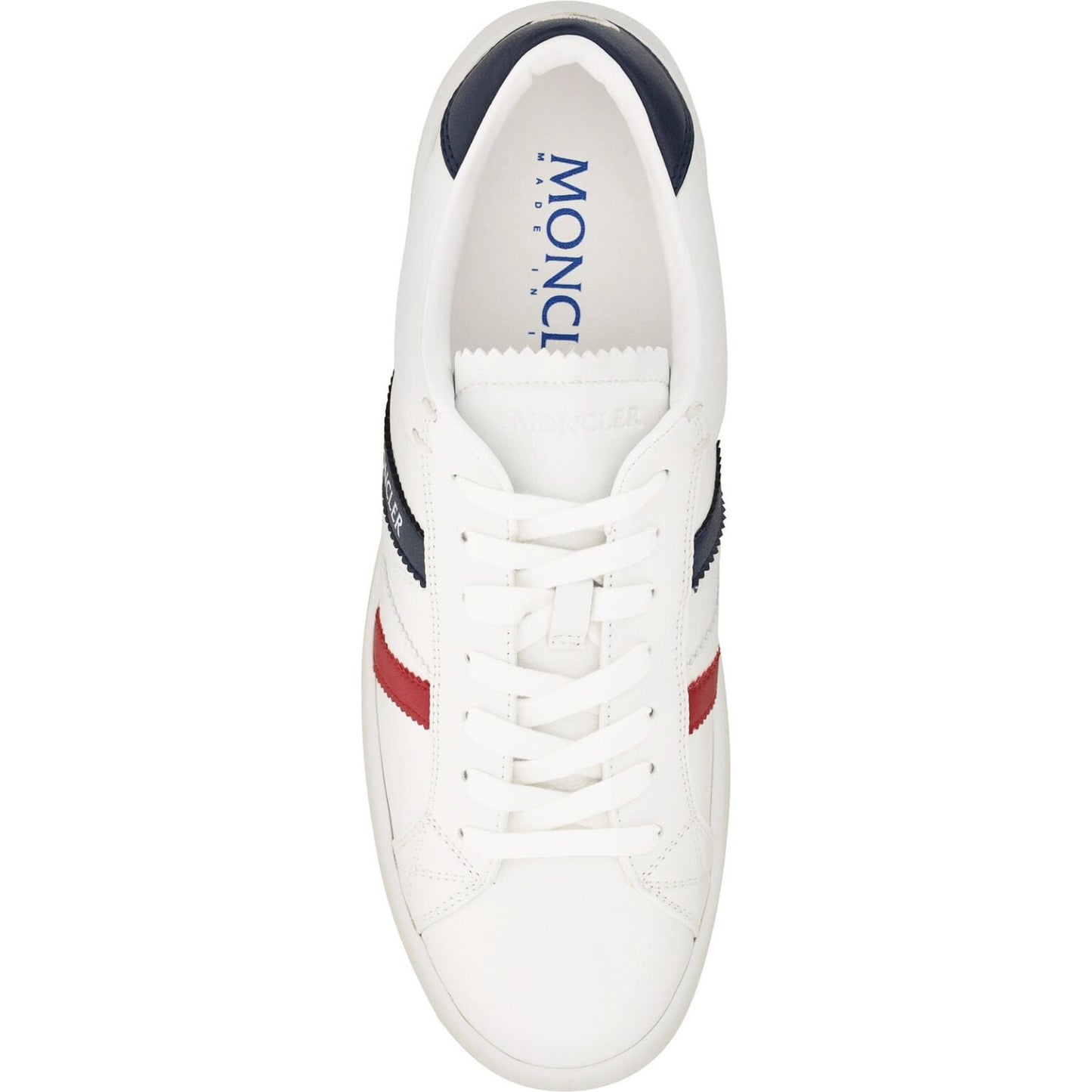 Moncler Elegant White Monaco M Men's Sneakers Moncler Beige