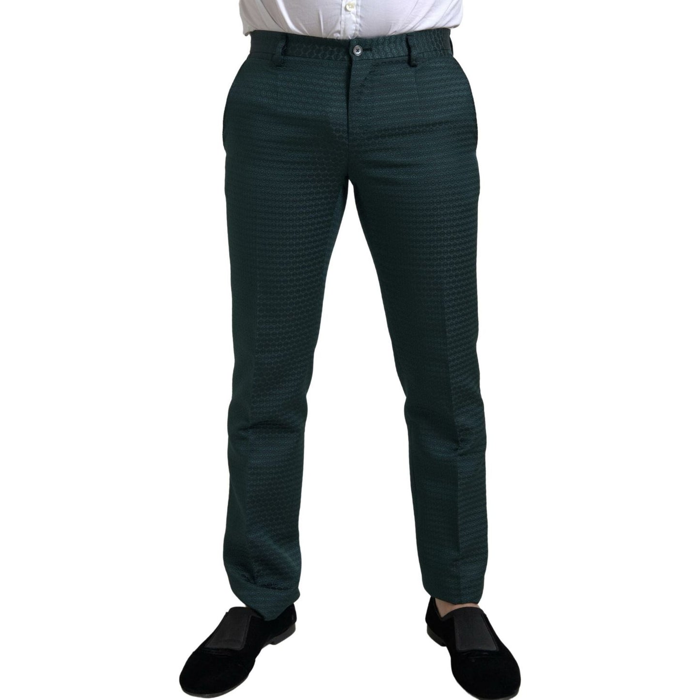 Dolce & Gabbana Emerald Elegance Slim Fit 3-Piece Suit Dolce & Gabbana Black
