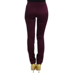 John Galliano Purple slim fit pants SIG11719-1