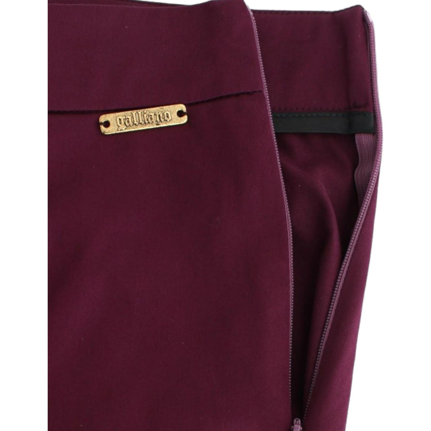 John Galliano Purple slim fit pants SIG11719-1