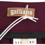 John Galliano Purple slim fit pants SIG11719-1
