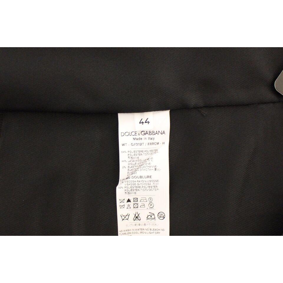 Dolce & Gabbana Classic Gray Wool Blend Dress Vest Dolce & Gabbana Dark Slate Gray