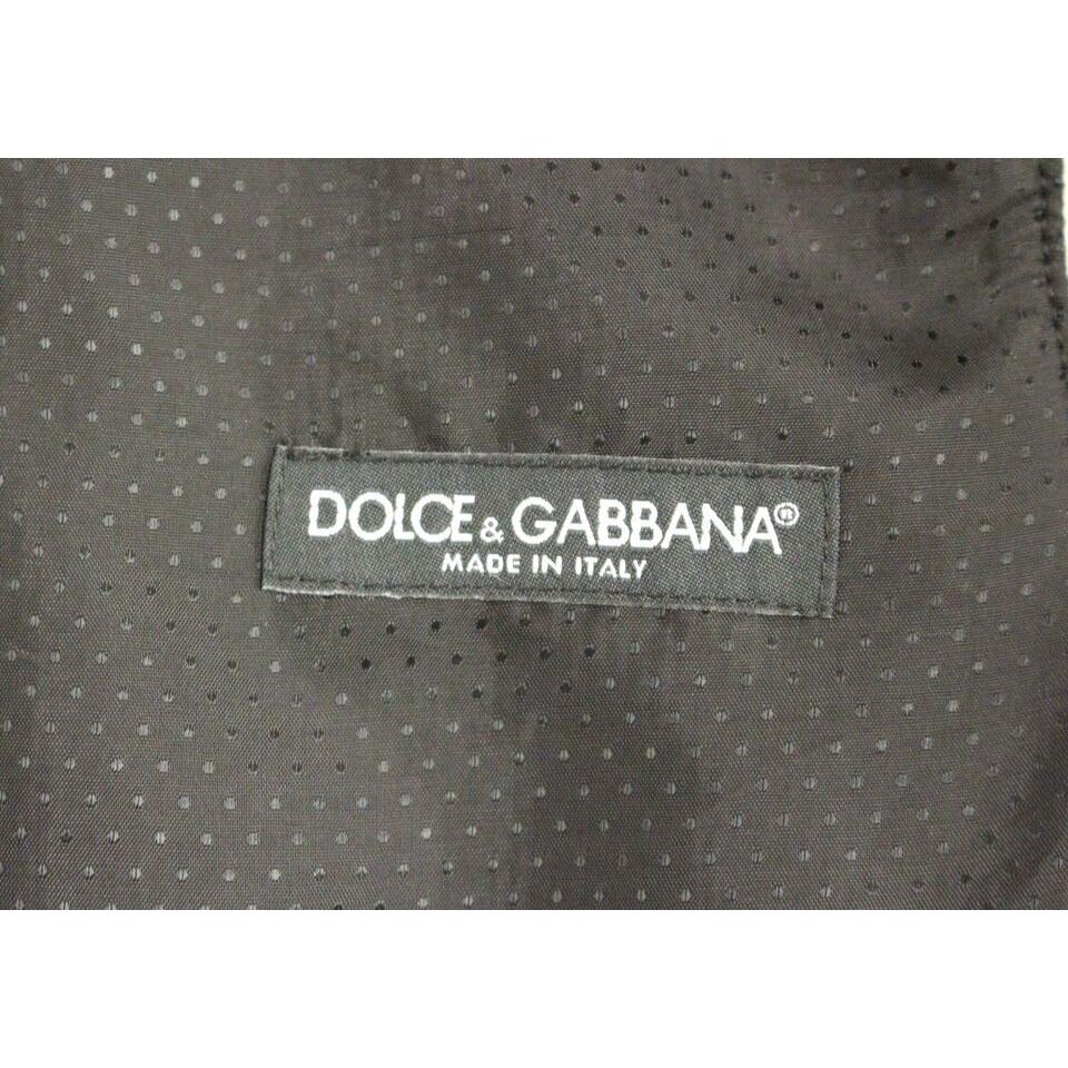Dolce & Gabbana Elegant Gray Wool Blend Dress Vest Dolce & Gabbana Dim Gray