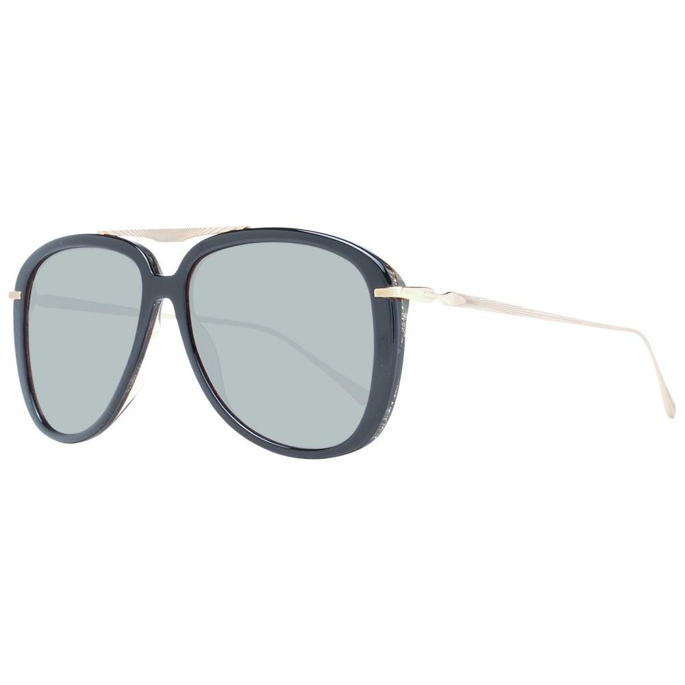 Scotch & Soda Black Men Sunglasses Scotch & Soda Gray
