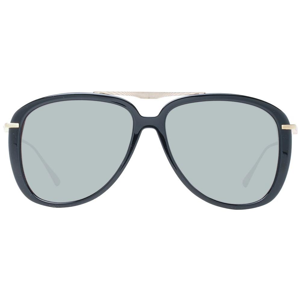 Scotch & Soda Black Men Sunglasses Scotch & Soda Gray