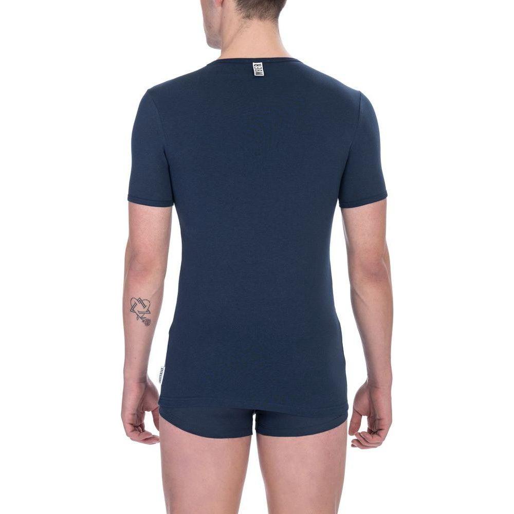 Bikkembergs Army Cotton Men T-Shirt Bikkembergs Rosy Brown