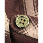 House of Holland Purple checkered blazer jacket GSS10683-2