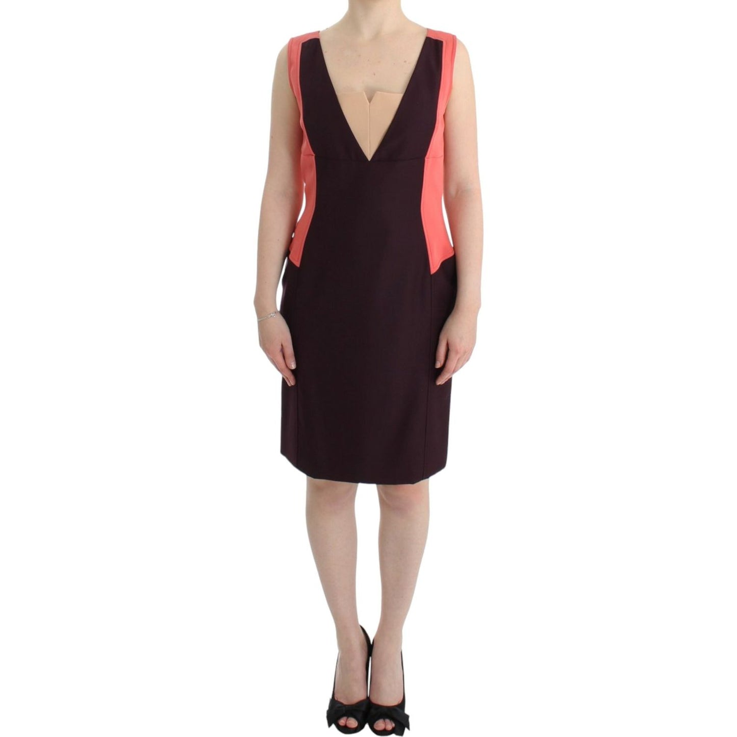 CO|TE Multicolor Pencil Dress with Artistic Flair CO|TE Dark Slate Gray