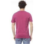 Invicta Purple Cotton Men T-Shirt IN-24042-M