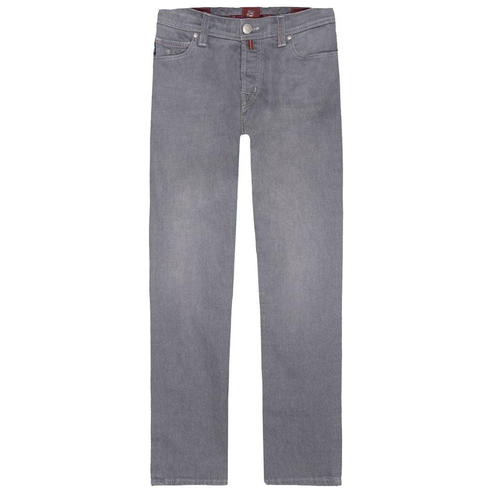 Tramarossa Gray Cotton Men's Jeans Tramarossa Slate Gray