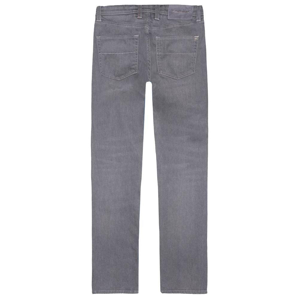 Tramarossa Gray Cotton Men's Jeans Tramarossa Slate Gray