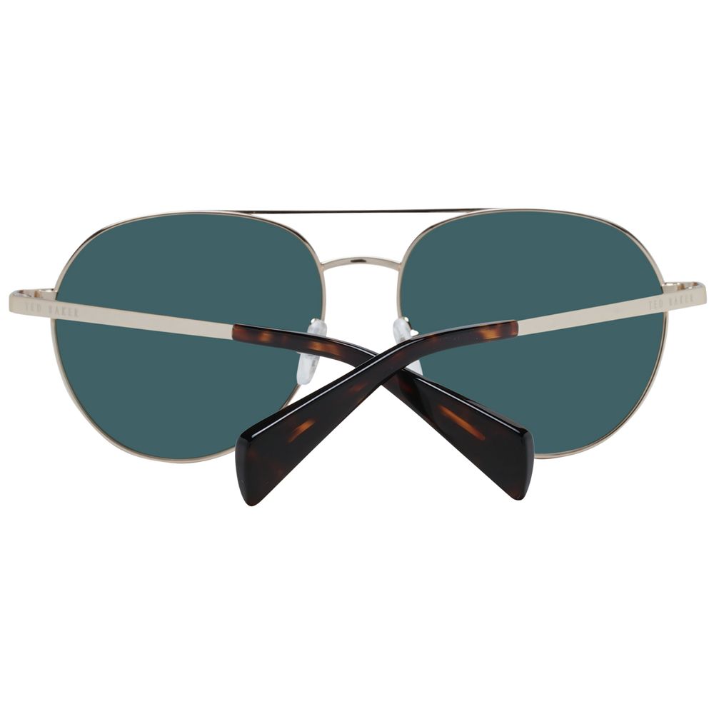 Ted Baker Gold Men Sunglasses Ted Baker Dark Slate Gray