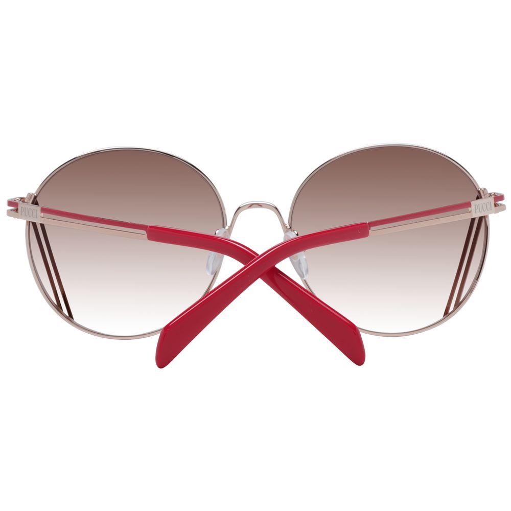 Emilio Pucci Rose Gold Women Sunglasses Emilio Pucci Gray