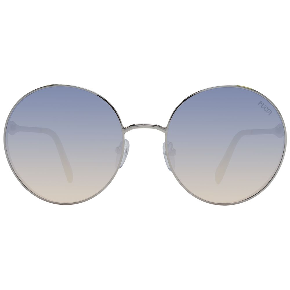 Emilio Pucci Silver Women Sunglasses Emilio Pucci Dark Gray