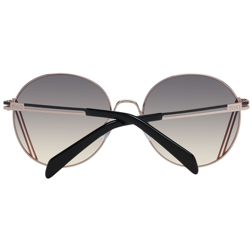 Emilio Pucci Rose Gold Women Sunglasses Emilio Pucci Rosy Brown