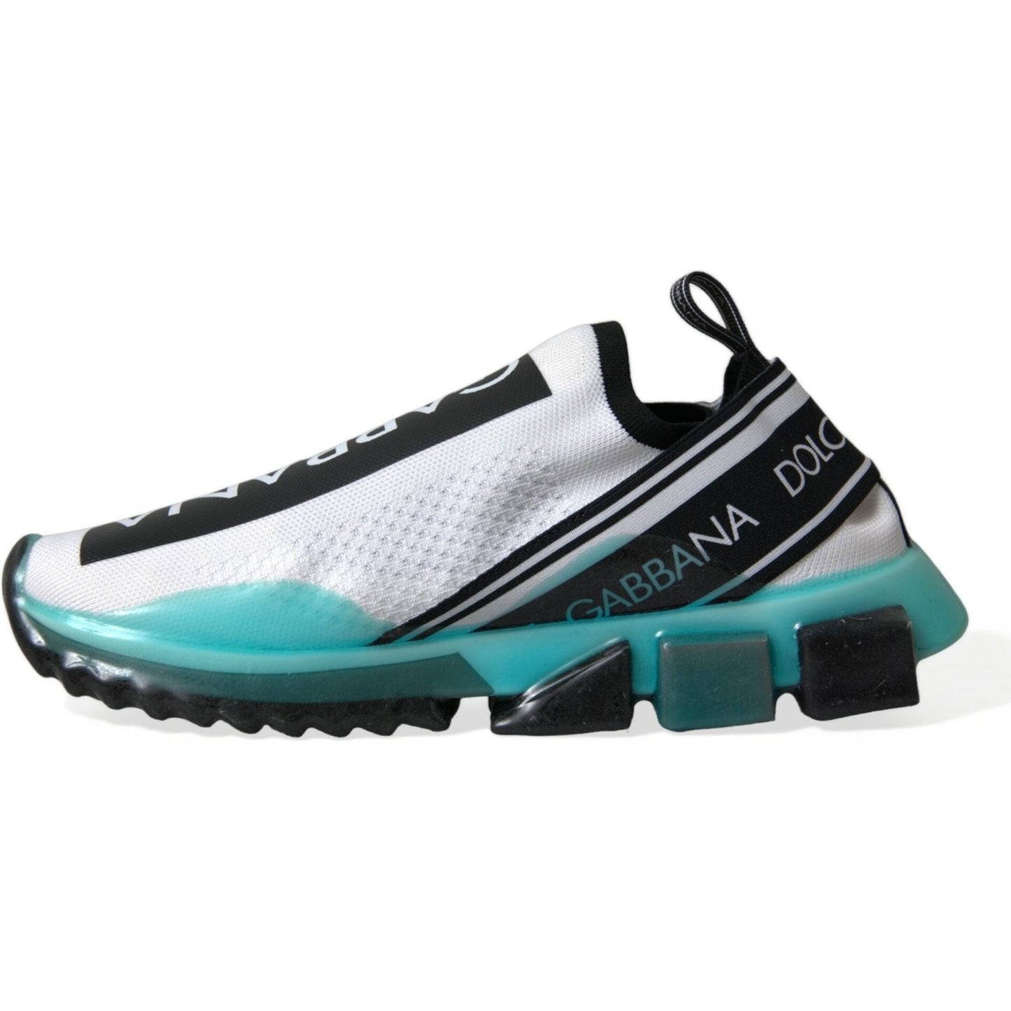 Dolce & Gabbana Elegant Sorrento Sneakers in Light Blue Dolce & Gabbana Light Gray