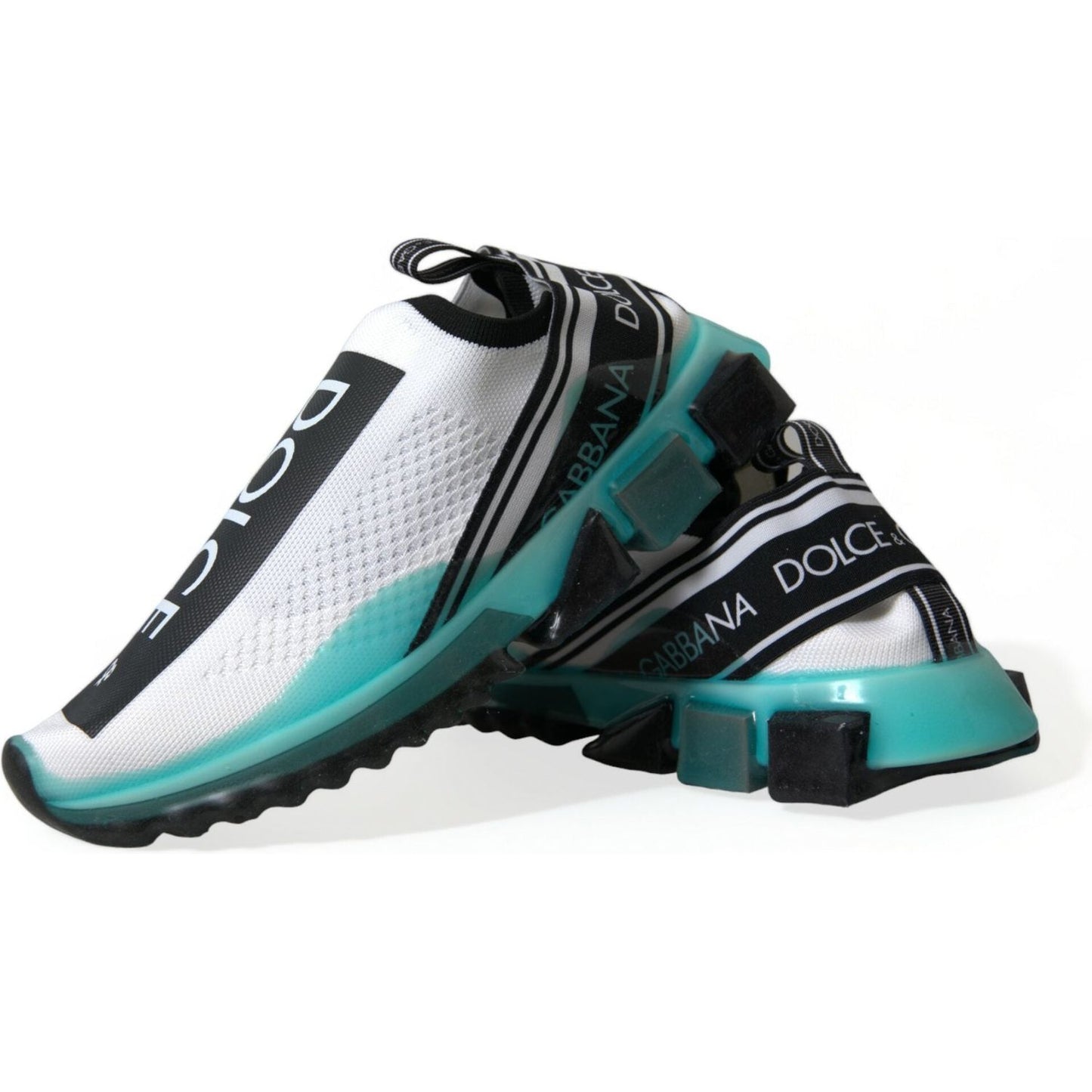 Dolce & Gabbana Elegant Sorrento Sneakers in Light Blue Dolce & Gabbana Lavender
