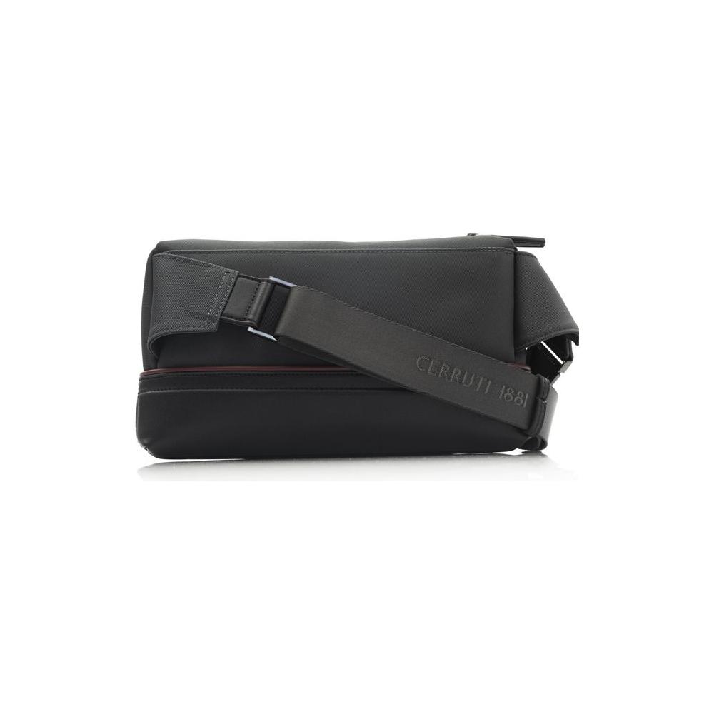 Cerruti 1881 Gray Nylon Men Clutch Cerruti 1881 Dark Slate Gray