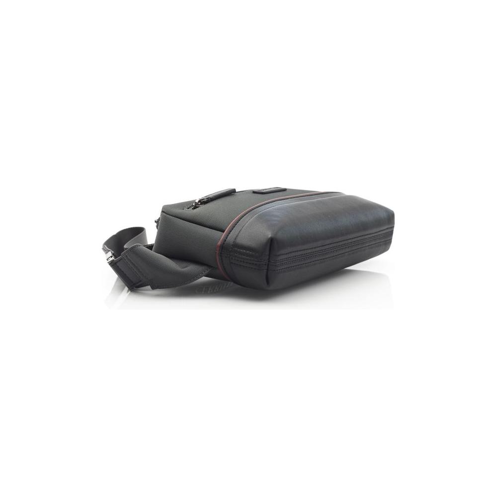 Cerruti 1881 Gray Nylon Men Clutch Cerruti 1881 Dark Slate Gray