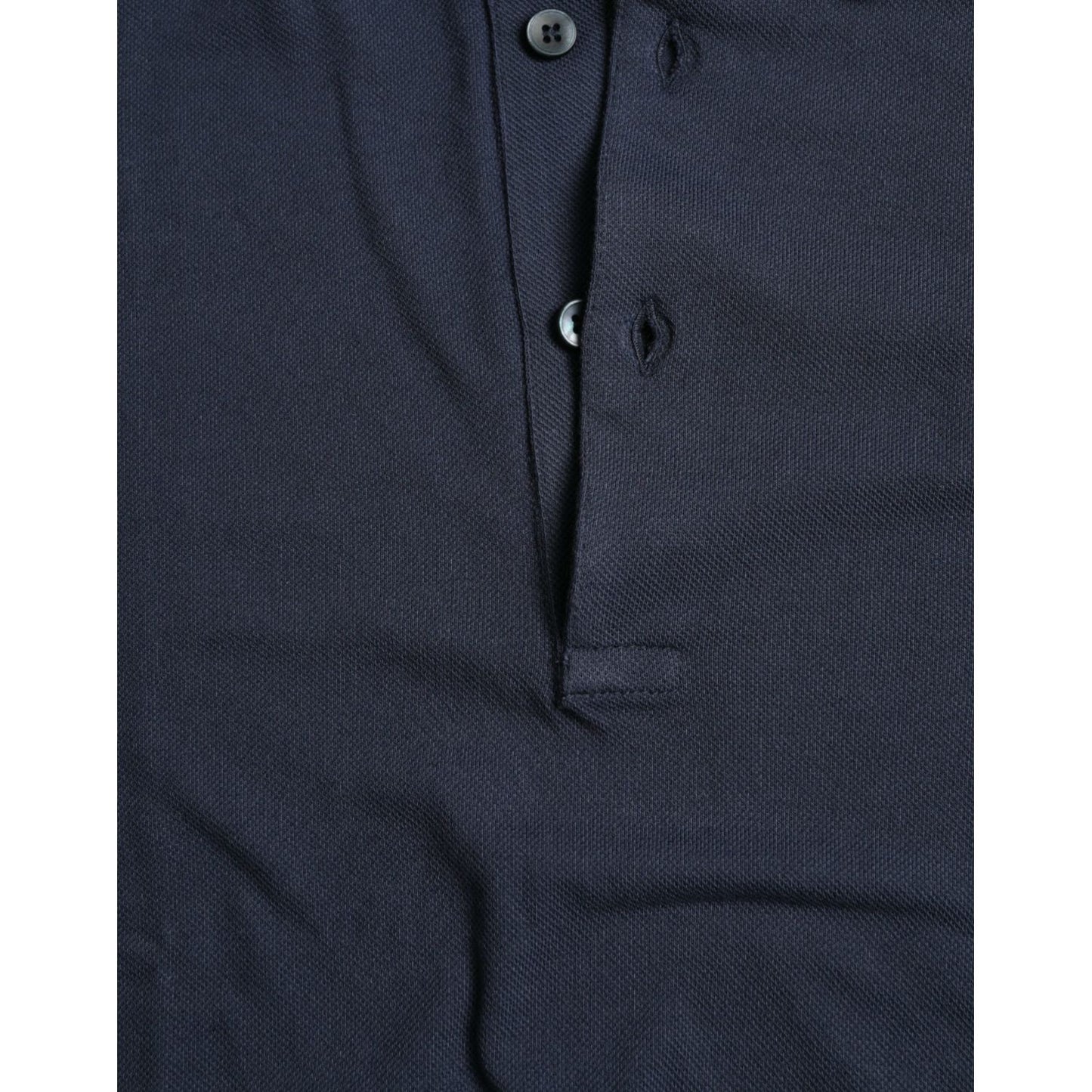 Dolce & Gabbana Elegant Crown Embroidered Polo T-Shirt Dolce & Gabbana Dark Slate Gray