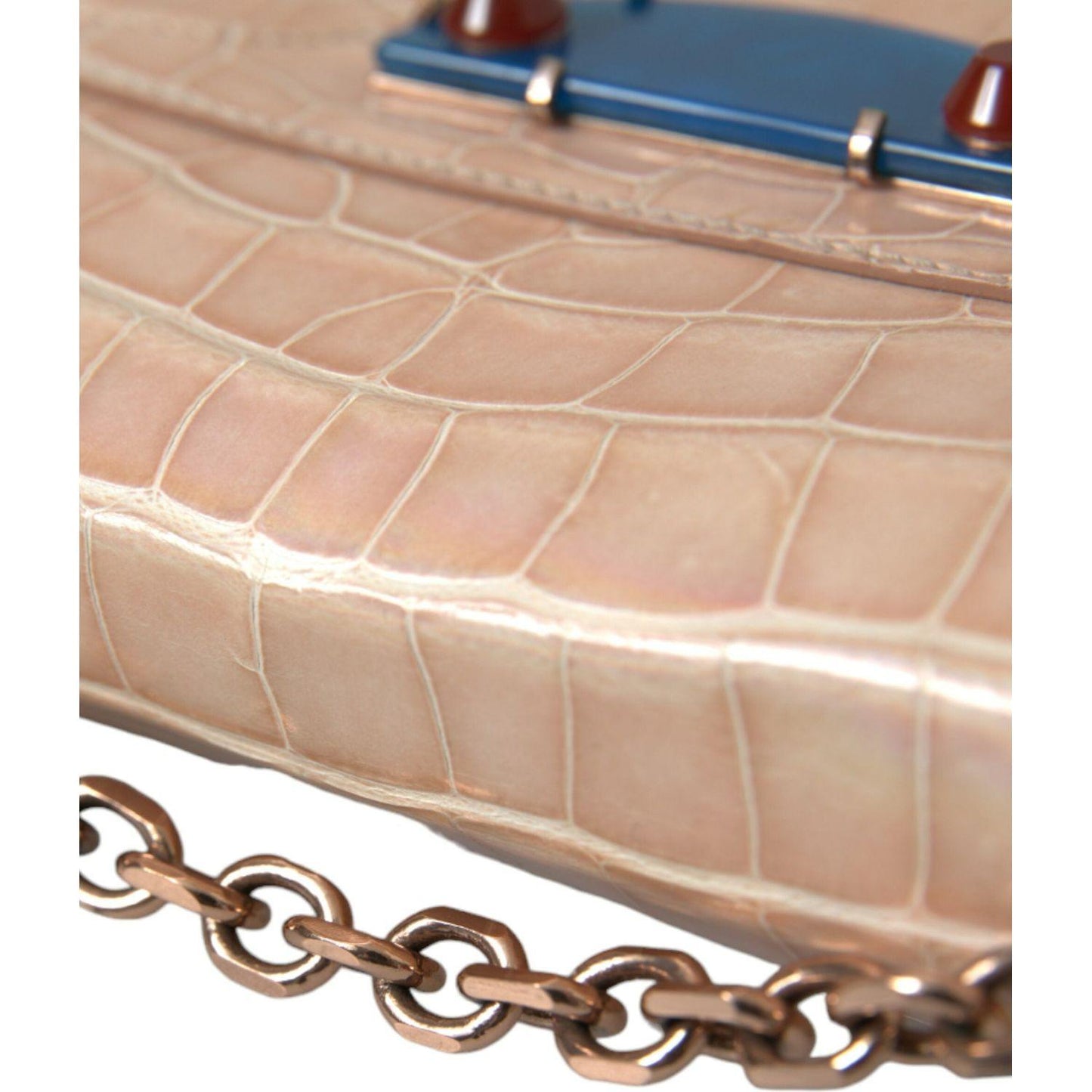 Balenciaga Elegant Mini Chain Beige Clutch for Evening Elegance Balenciaga Tan