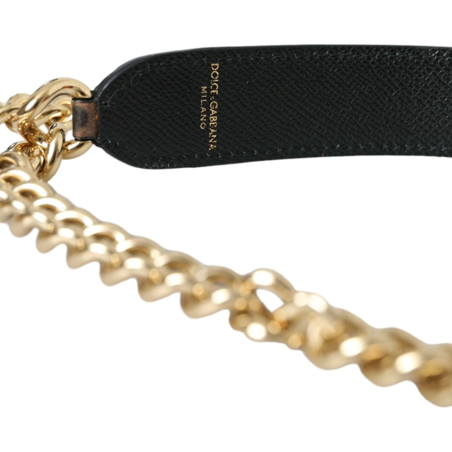 Dolce & Gabbana Brown Leopard Handbag Accessory Shoulder Strap Dolce & Gabbana Tan