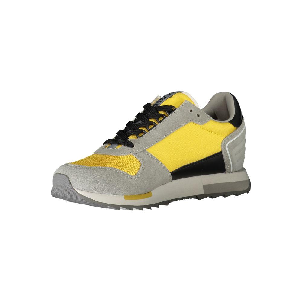 Napapijri Gray Polyester Sneaker Napapijri Dark Khaki