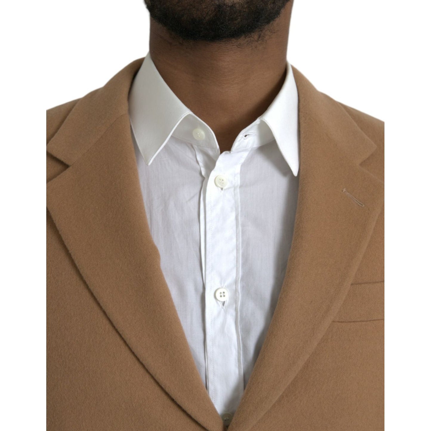 Prada Brown Cashmere 2 Piece Single Breasted Suit Prada Dim Gray