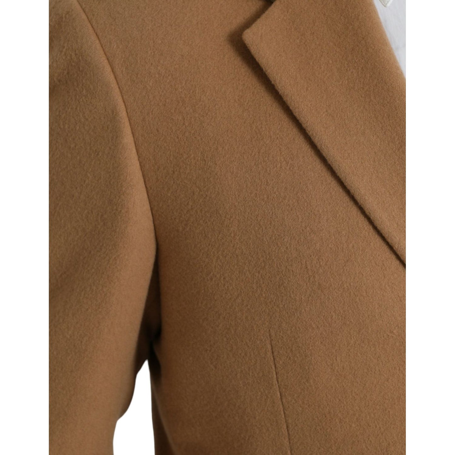 Prada Brown Cashmere 2 Piece Single Breasted Suit Prada Sienna
