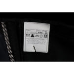 Ermanno Scervino Black Viscose Blend Velvet Cropped Pants SIG30308-1