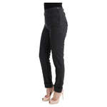 Ermanno Scervino Gray Virgin Wool Skinny Casual Pants SIG30332-2