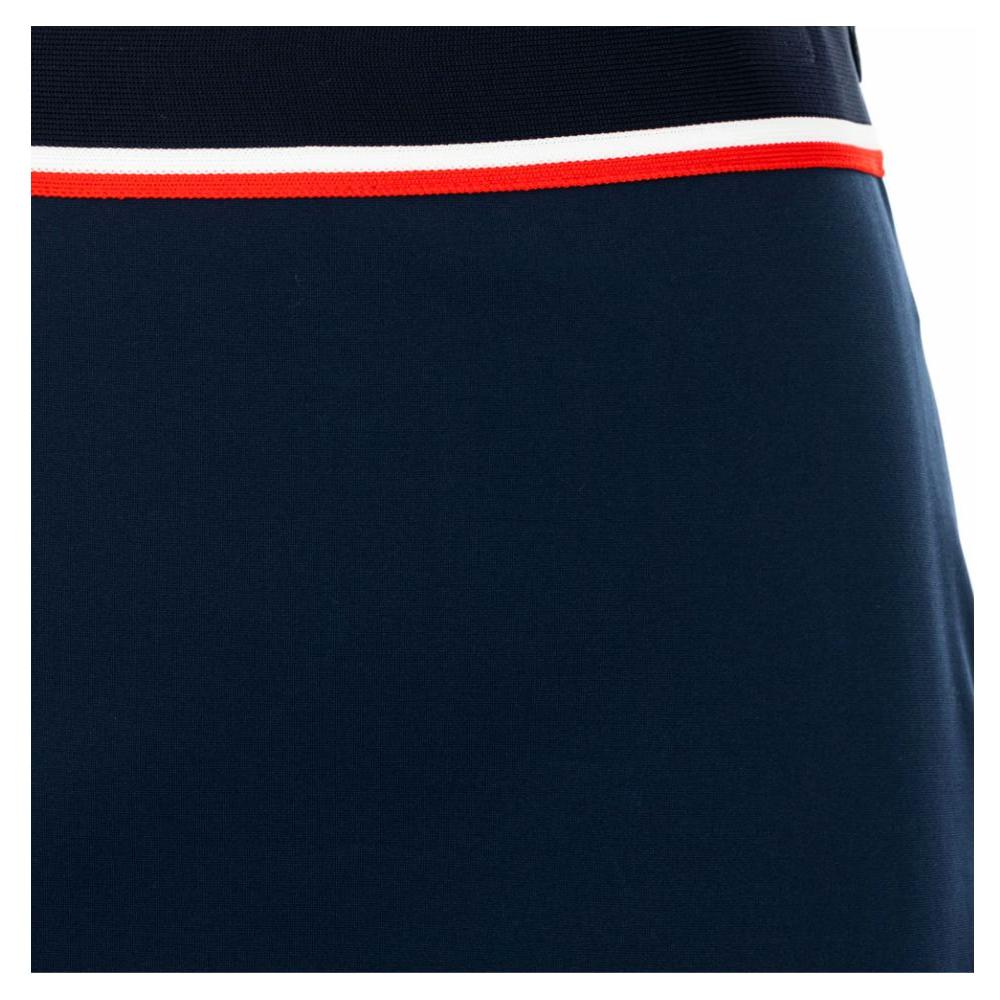 PINKO Blue Viscose Skirt PINKO Black