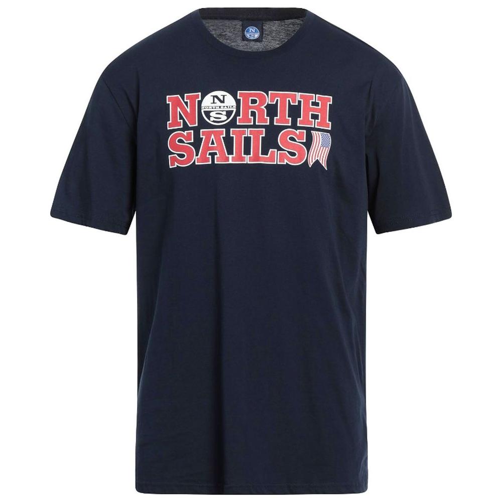 North Sails Nautical Nostalgia Navy Cotton Tee North Sails Dark Slate Gray