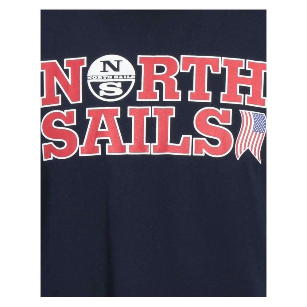 North Sails Nautical Nostalgia Navy Cotton Tee North Sails Dark Salmon