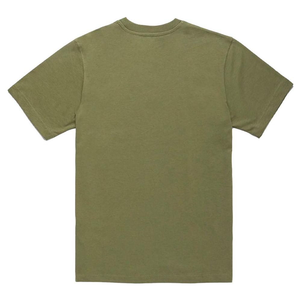 Refrigiwear Army Cotton Tee with Contrast Logo Refrigiwear Dim Gray