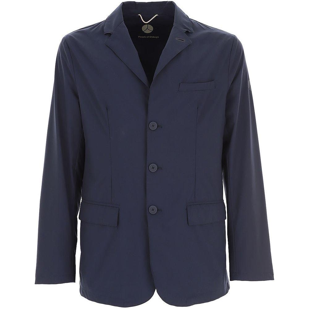 People Of Shibuya Elegant Water-Repellent Blue Jacket People Of Shibuya Dark Slate Gray