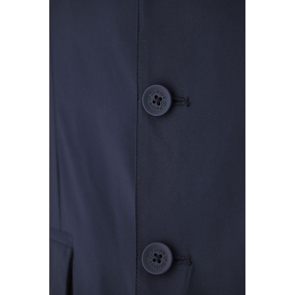 People Of Shibuya Elegant Water-Repellent Blue Jacket People Of Shibuya Dark Slate Gray