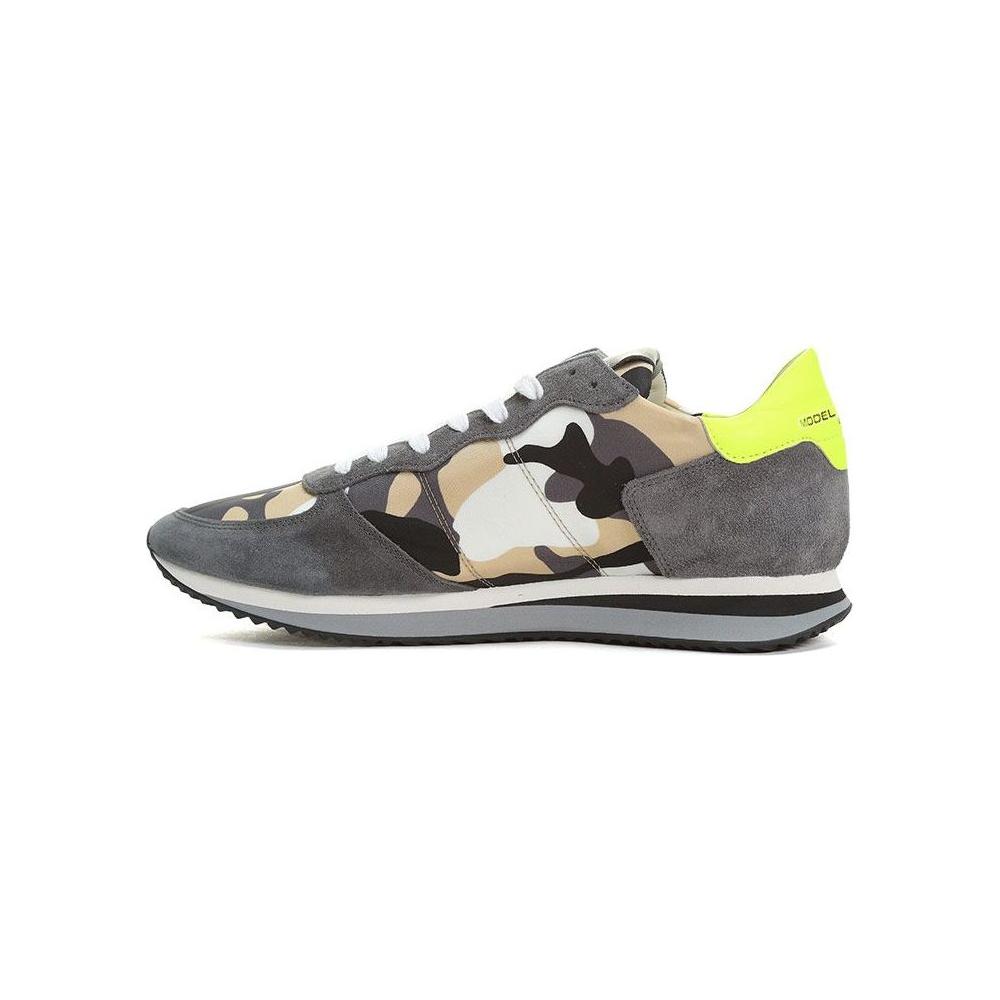 Philippe Model Army Hue Suede Insert Sneakers Philippe Model Dim Gray