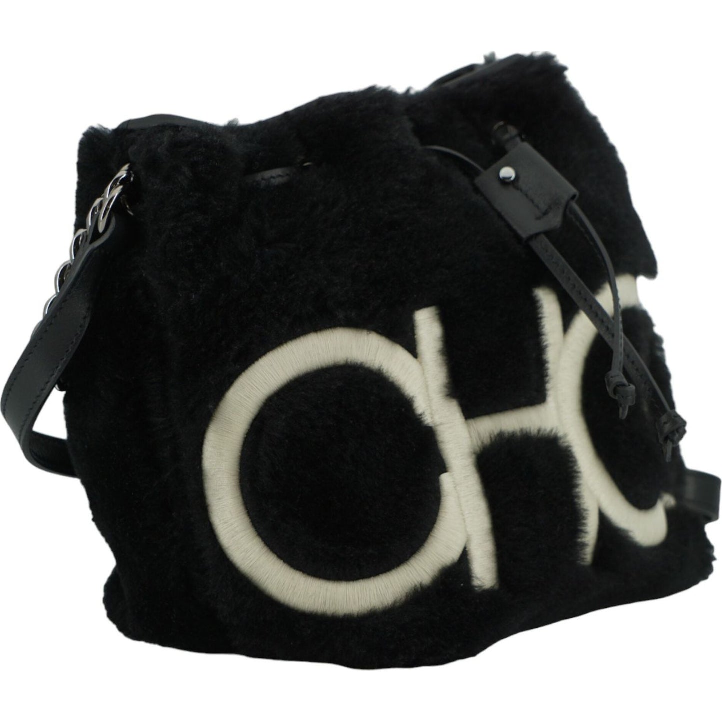 Jimmy Choo Black Leather Top Handle and Shoulder Bag Jimmy Choo Black